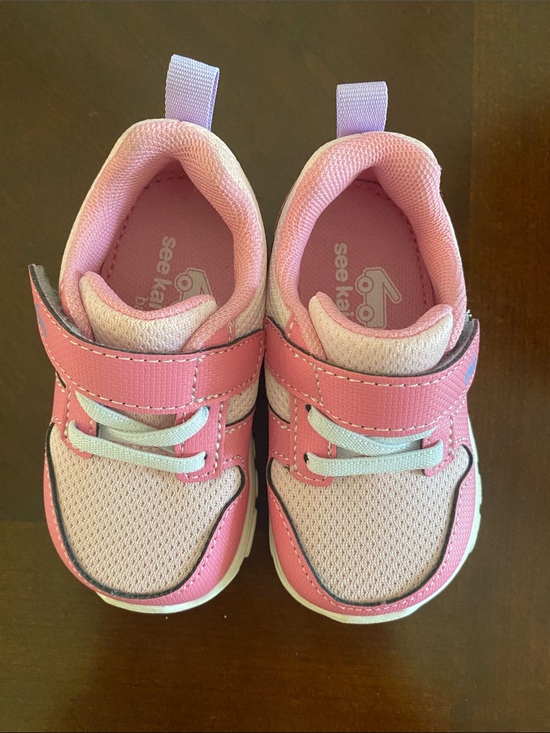See Kai Run Other - See Kai Run Pink and White Toddler Sneakers, size 6